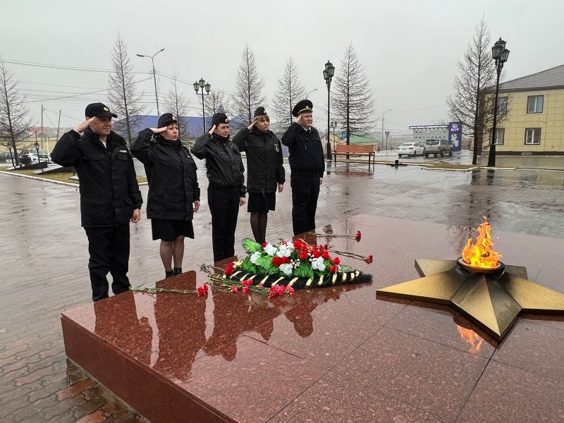 В рамках празднования 305-летия российской полиции в ОМВД России по Тазовскому району проведены мероприятия